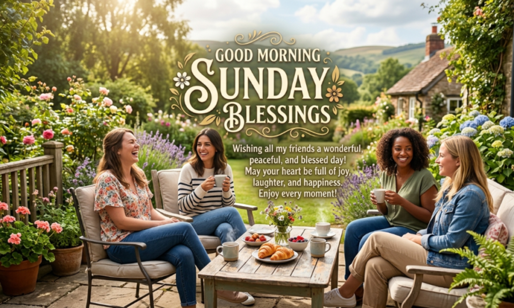 Good Morning Sunday Blessings and Wishes for Friends