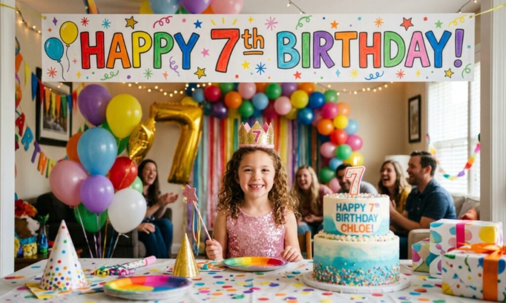 Happy 7th Birthday Message