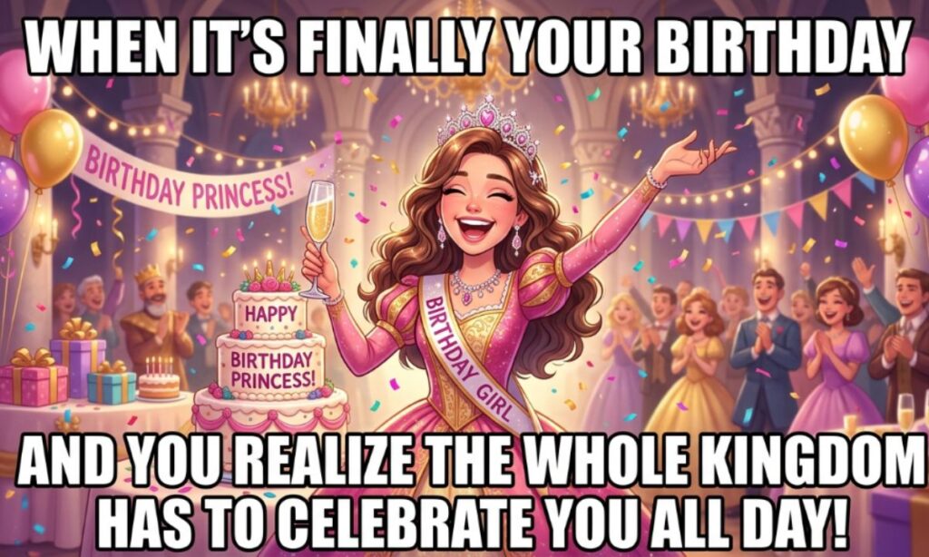 Happy Birthday Princess Meme