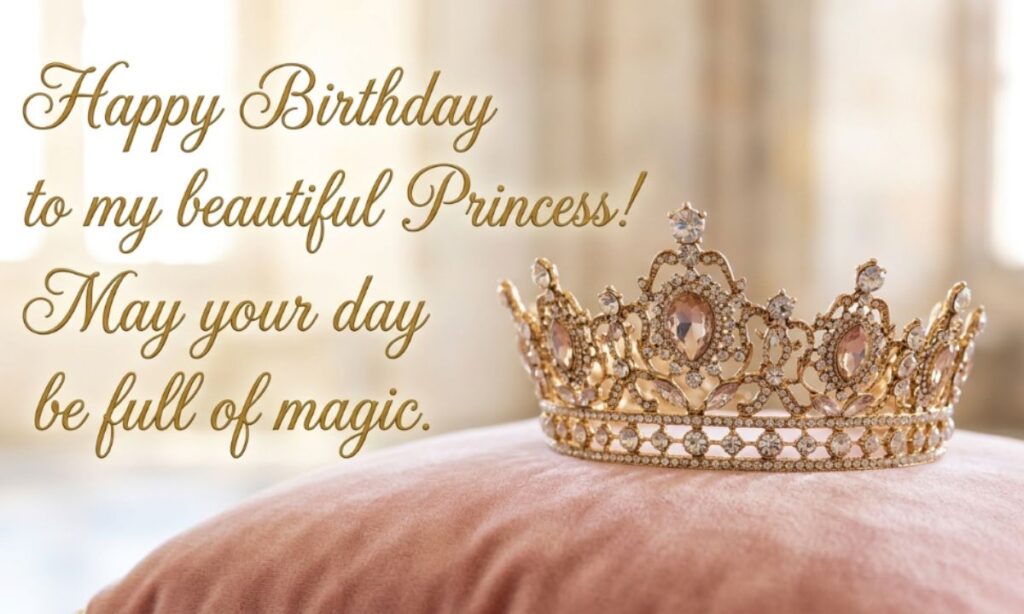 Happy Birthday Princess Wishes for Your Niece