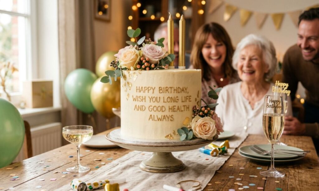 Happy Birthday, Wish You Long Life and Good Health Always