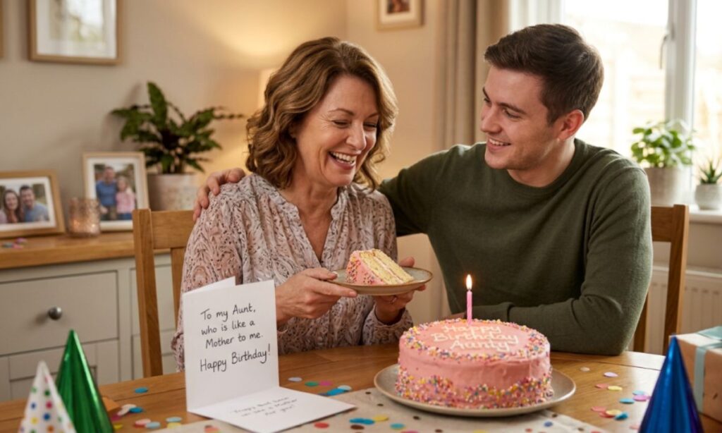 Happy Birthday Wishes for Aunty Like Mother