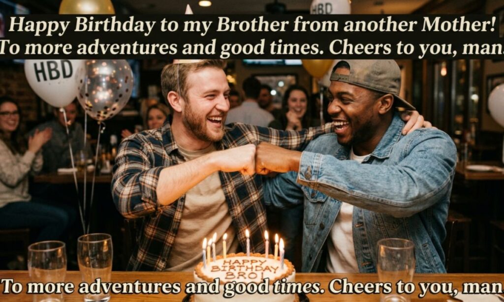 Happy Birthday Wishes for Brother from Another Mother