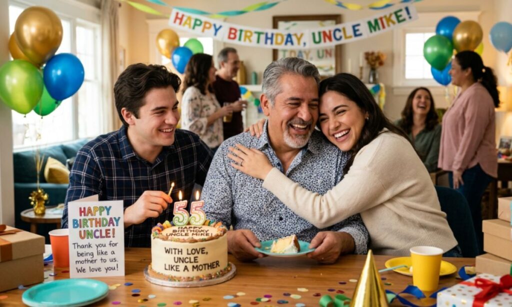 Happy Birthday Wishes for Uncle Like Mother