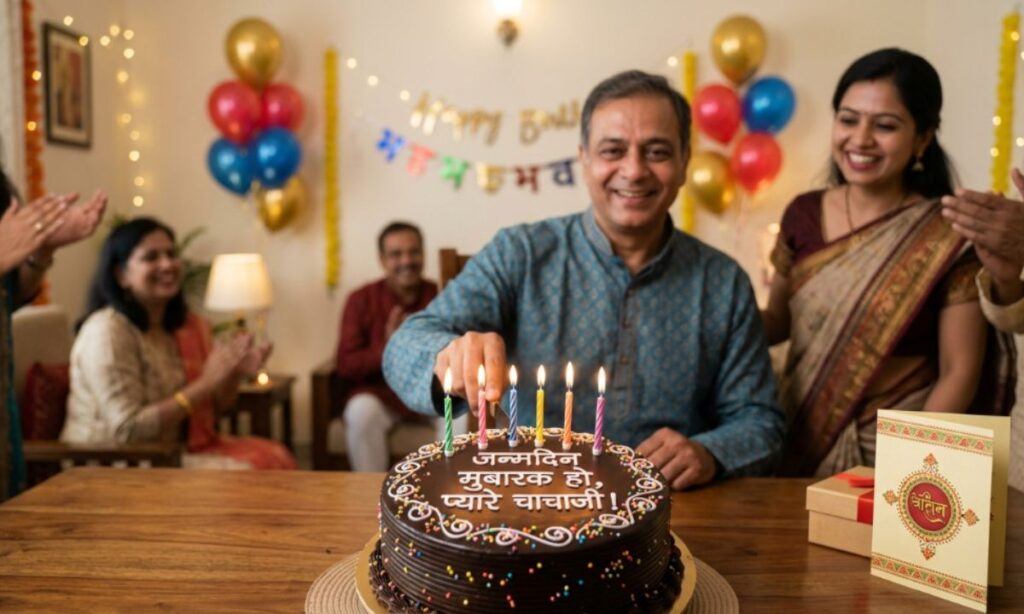 Happy Birthday Wishes for Uncle in Hindi