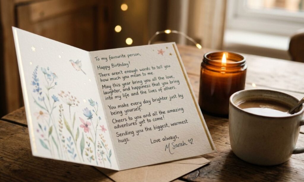 Heart Touching Birthday Wishes for Favourite Person