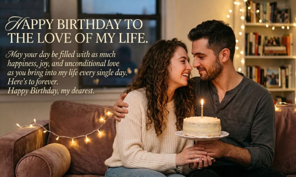 Heart Touching Birthday Wishes for Love