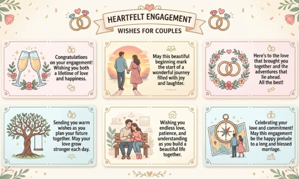 Heartfelt Engagement Wishes for Couples