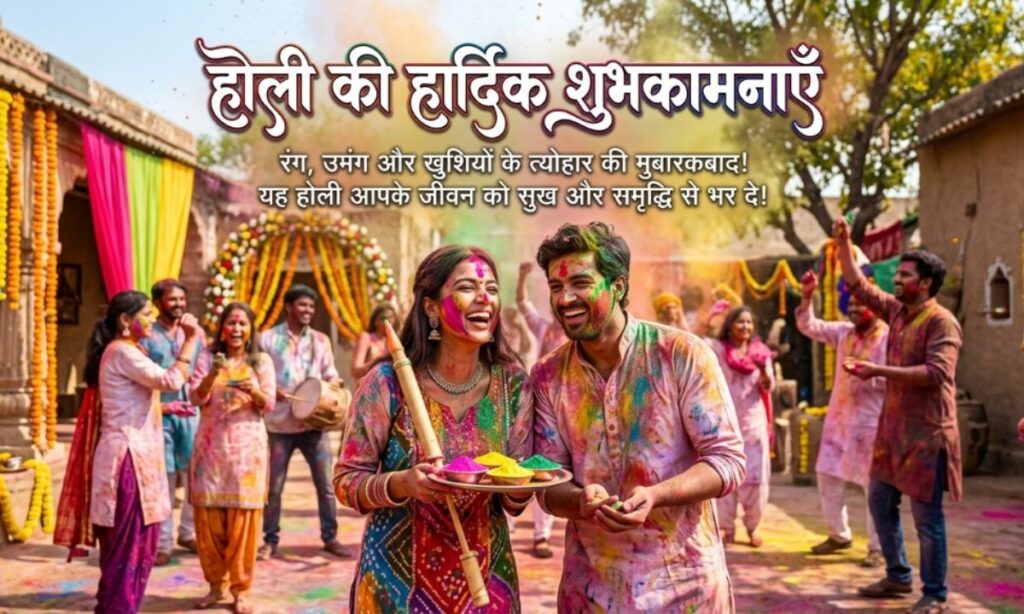 Holi Wishes in Hindi