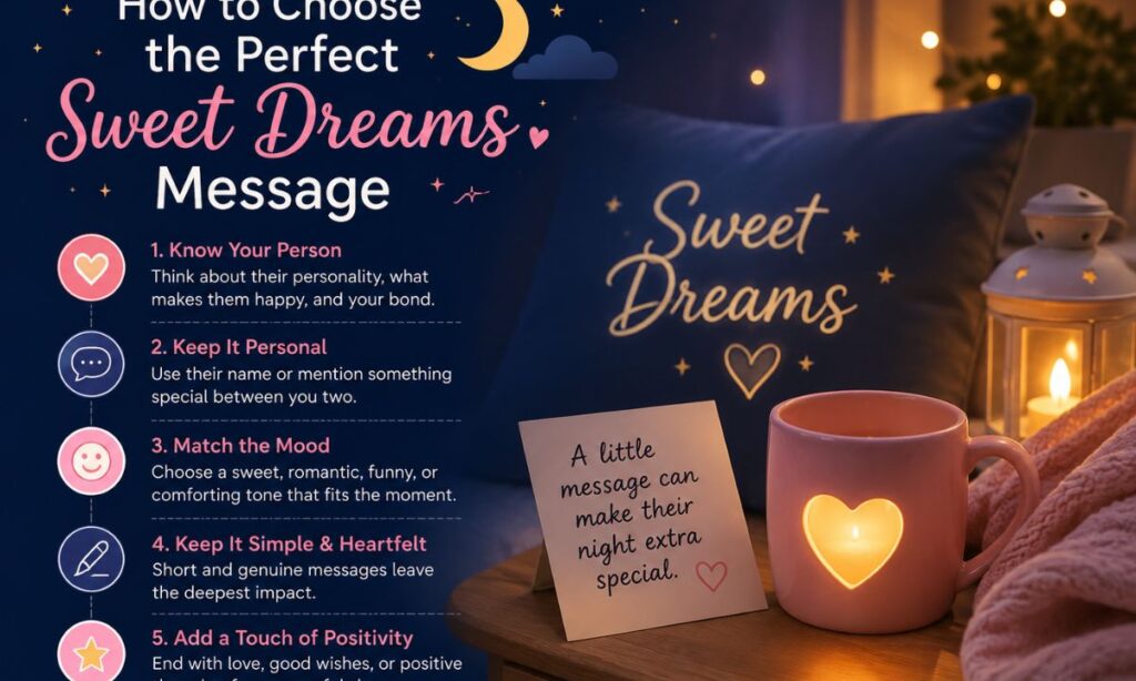 How to Choose the Perfect Sweet Dreams Message