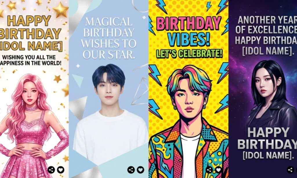 More Birthday Wishes for K-pop Idol