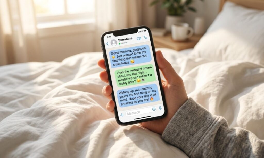 Playful Flirty Good Morning Messages