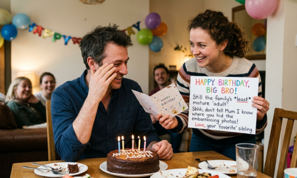 Playful Instagram Captions for Brother Birthday