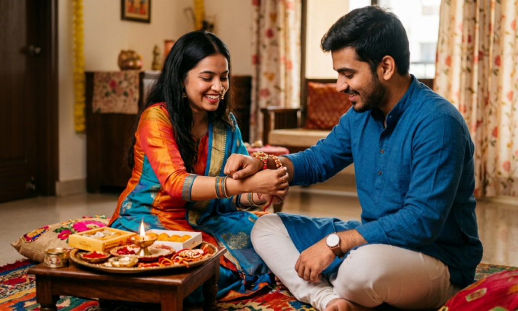 Rakhi Wishes for Long-Distance Siblings