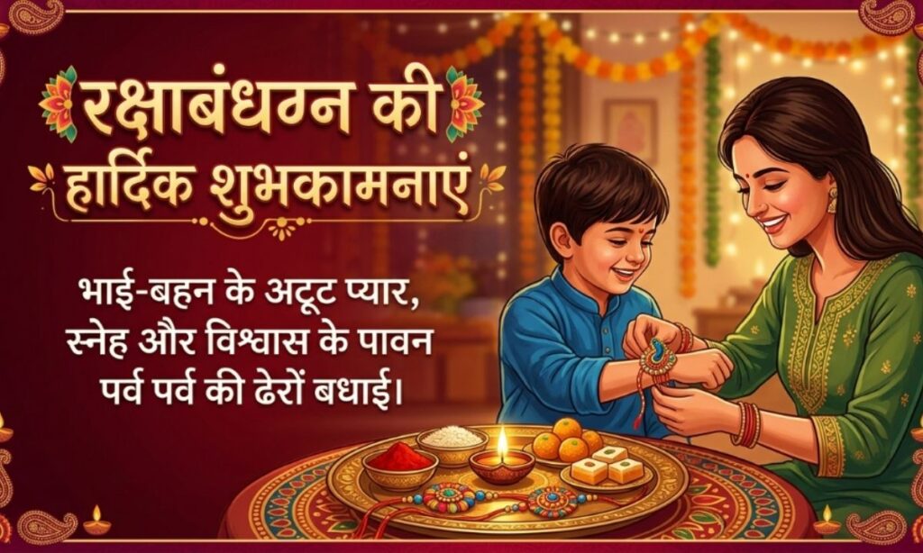 Rakhi Wishes in Hindi