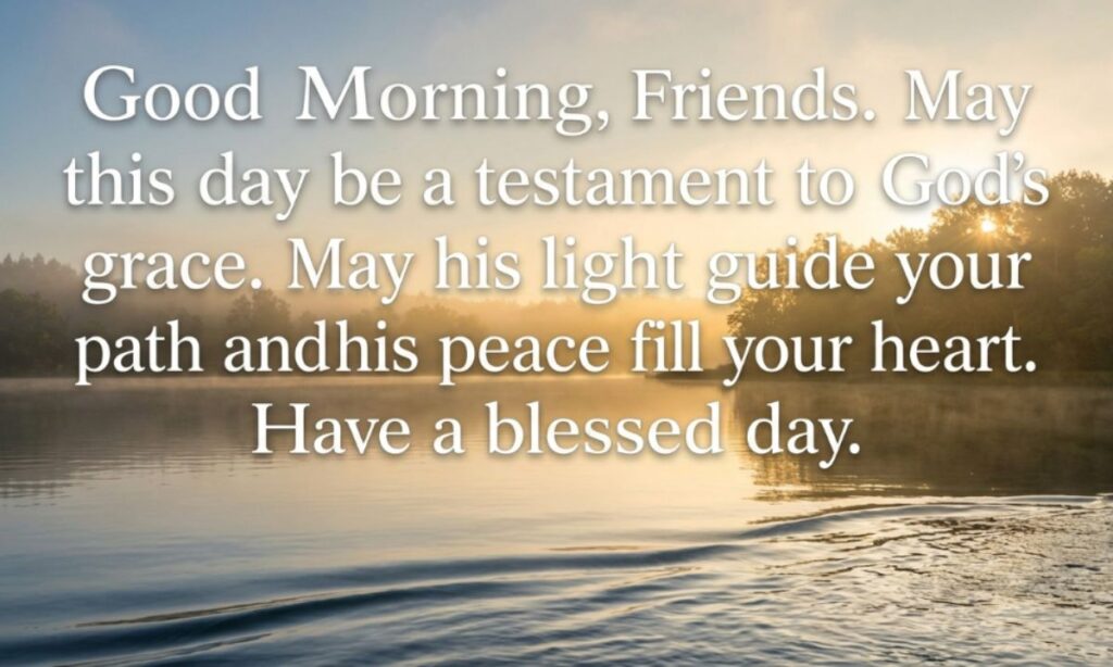 Religious & Blessing Good Morning Wishes for Friends