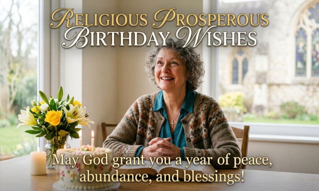 Religious Prosperous Birthday Wishes