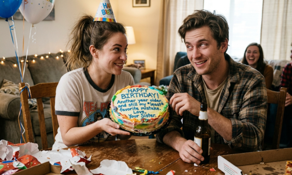 Sarcastic Birthday Wishes for Brother