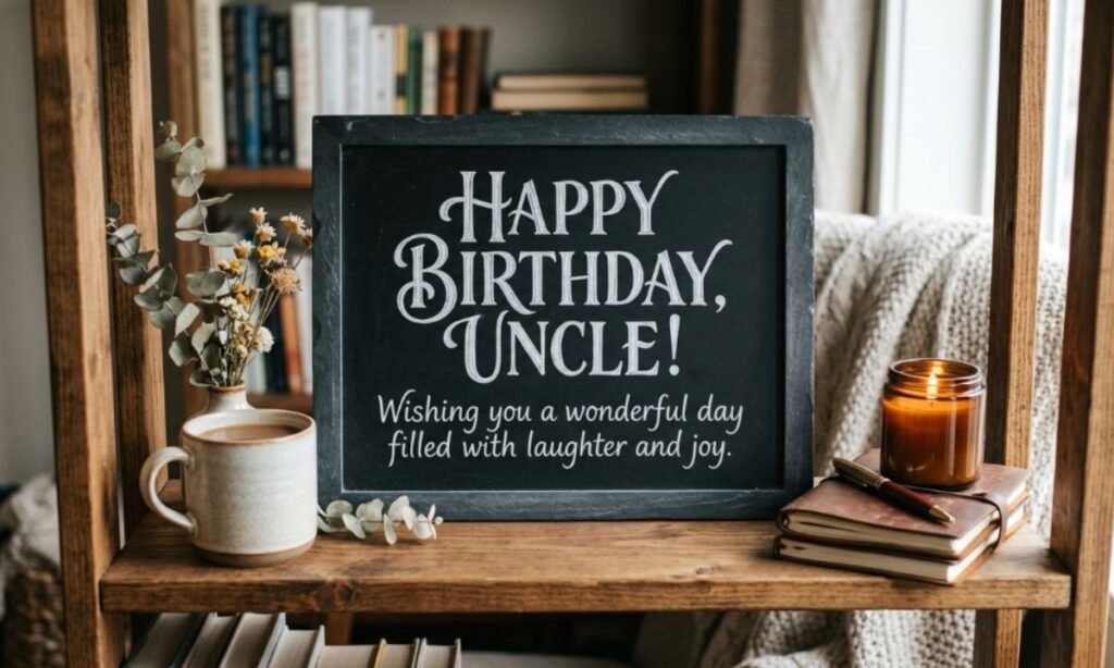 Short Birthday Message for Uncle