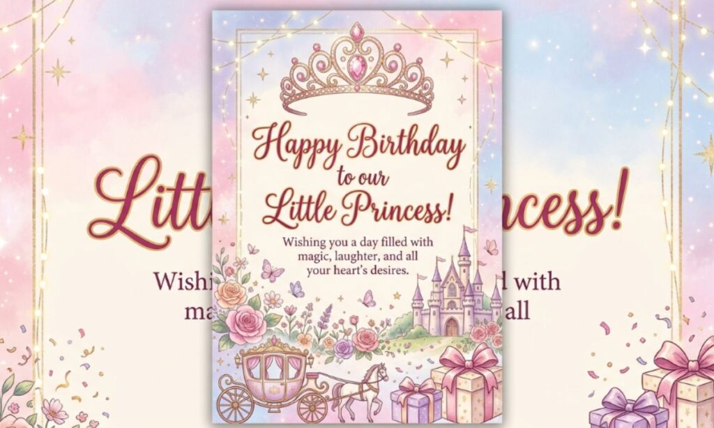 Short Birthday Wishes for Your Princess