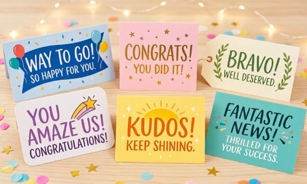 Short Congratulations Messages