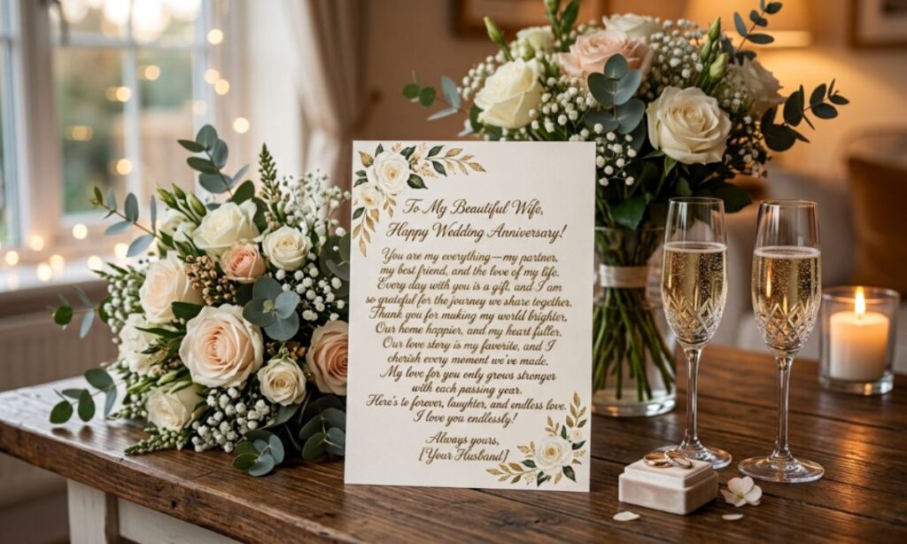 Wedding Anniversary Wishes for Wife