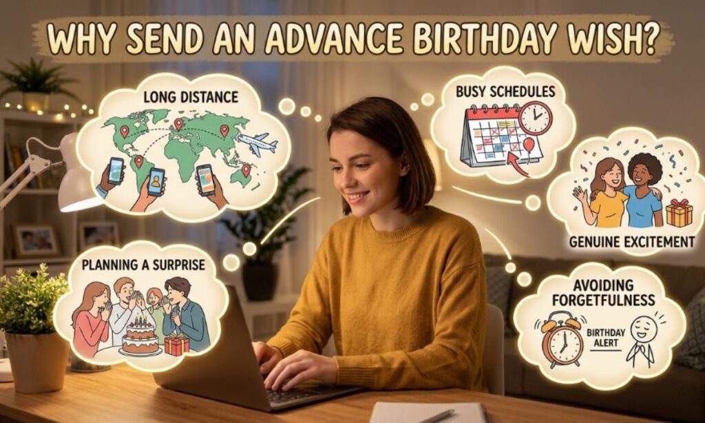 Why Send an Advance Birthday Wish