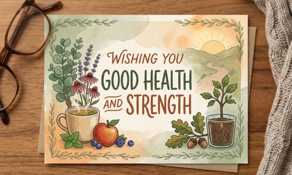 Wishing You Good Health and Strength