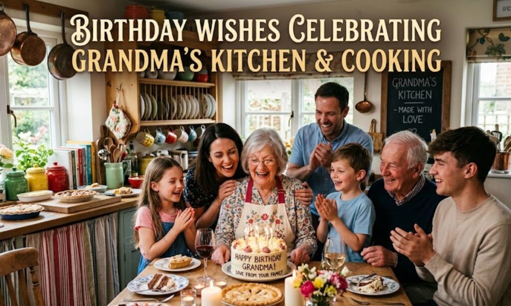 Birthday Wishes Celebrating Grandma’s Kitchen & Cooking