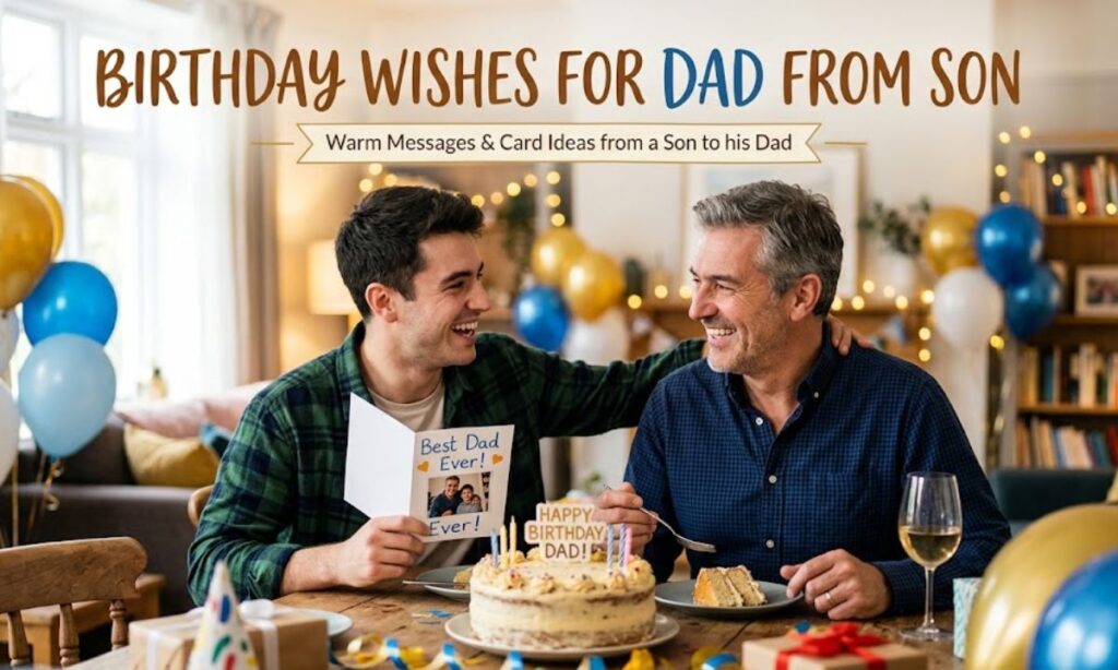 Birthday Wishes for Dad From Son