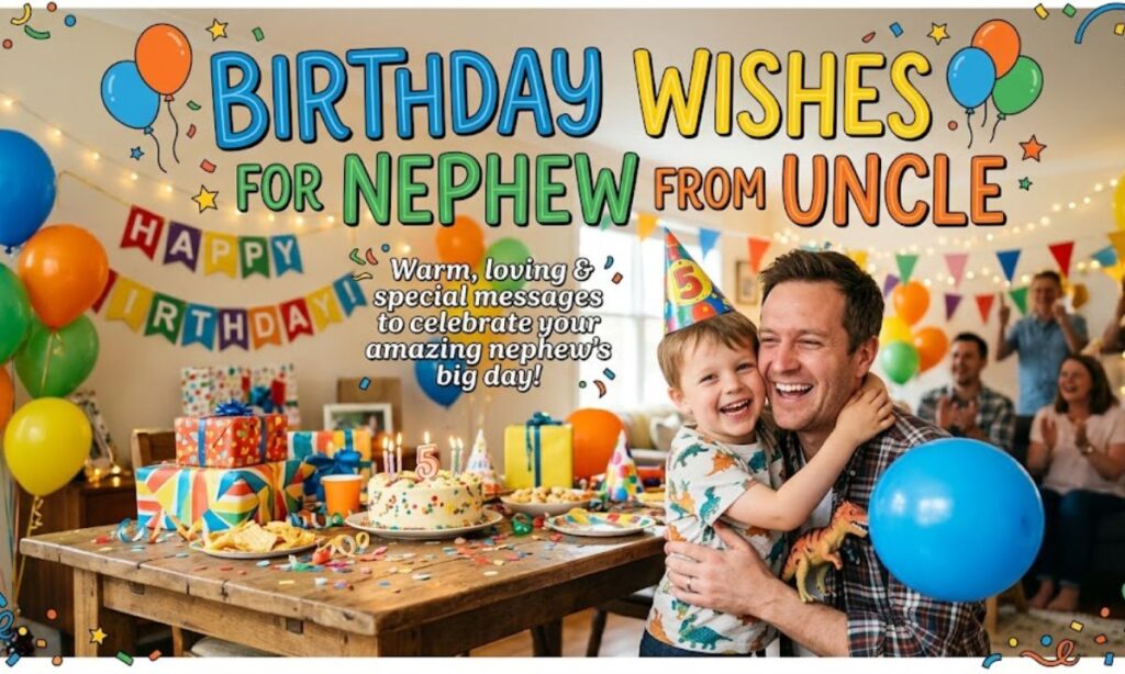 Birthday Wishes for Nephew From Uncle
