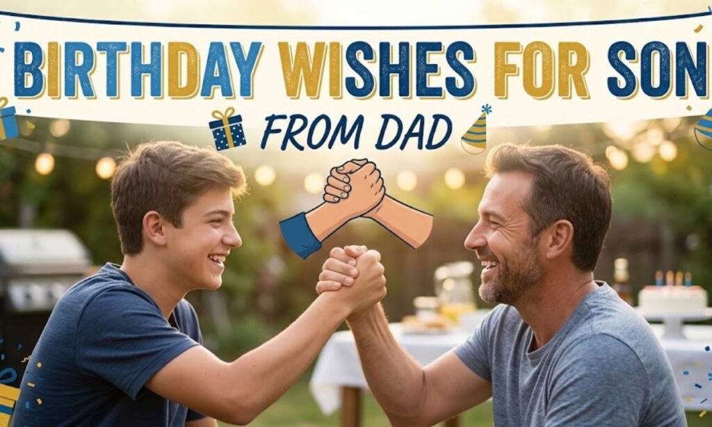 Birthday Wishes for Son from Dad