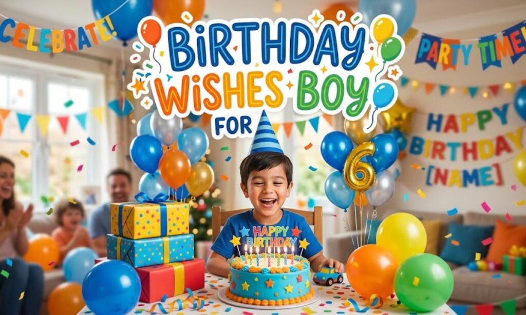 Birthday Wishes for a Boy