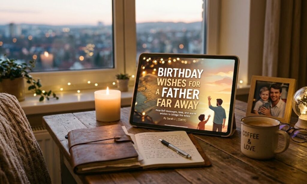 Birthday Wishes for a Father Far Away