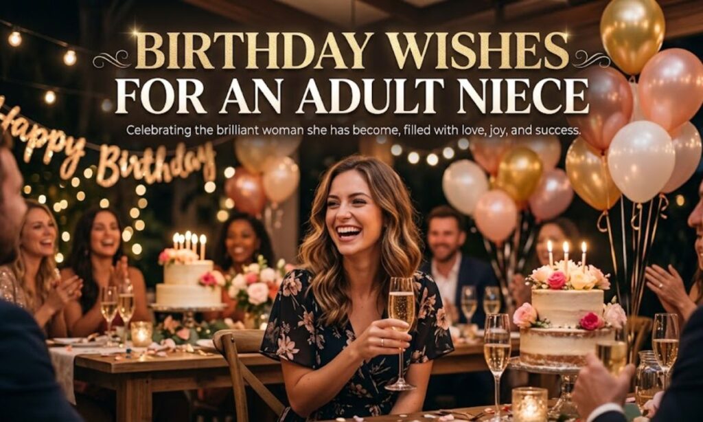 Birthday Wishes for an Adult Niece