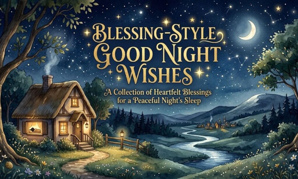 Blessing-Style Good Night Wishes