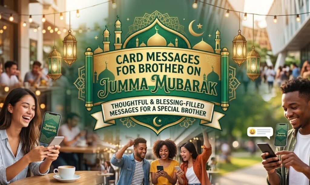 Card Messages for Brother on Jumma Mubarak
