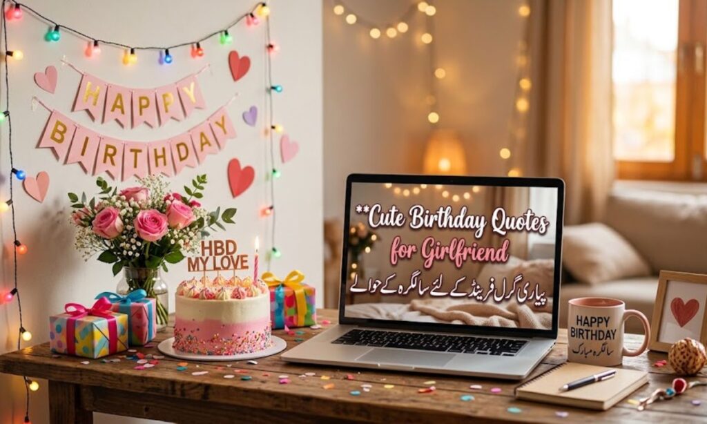 Cute Birthday Quotes for Girlfriend