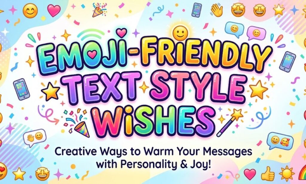 Emoji-Friendly Text Style Wishes