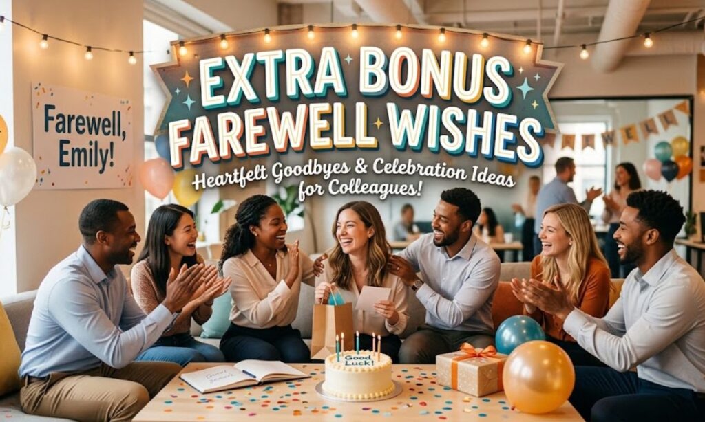 Extra Bonus Farewell Wishes