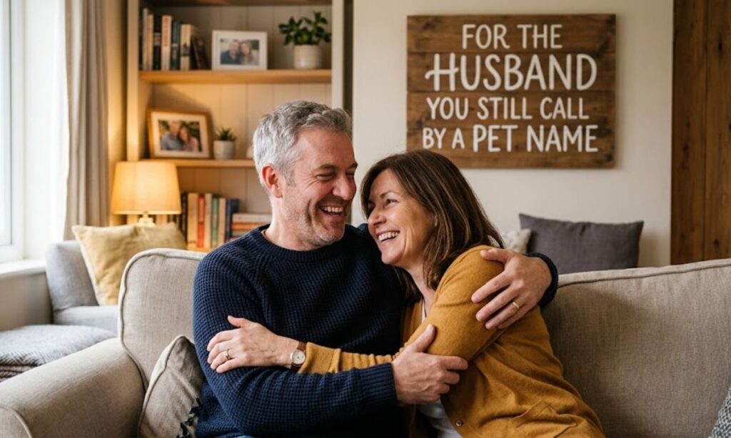 For the Husband You Still Call by a Pet Name