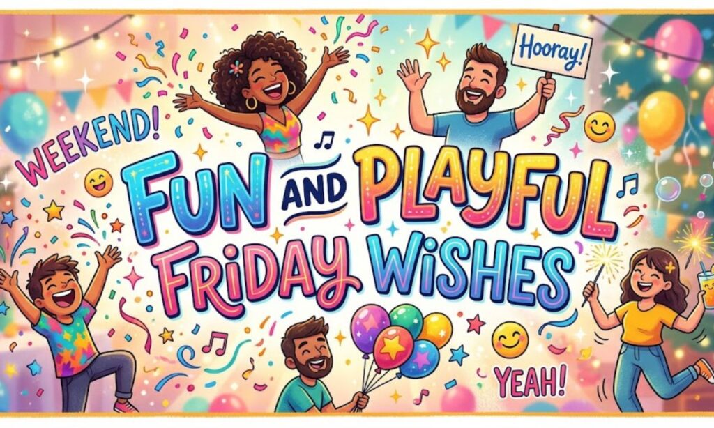 Fun and Playful Friday Wishes