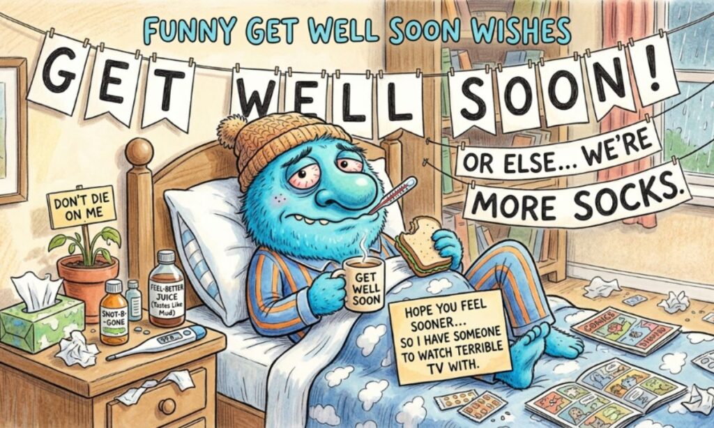 Funny Get Well Soon Wishes