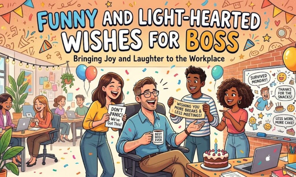 Funny and Light-Hearted Wishes for Boss
