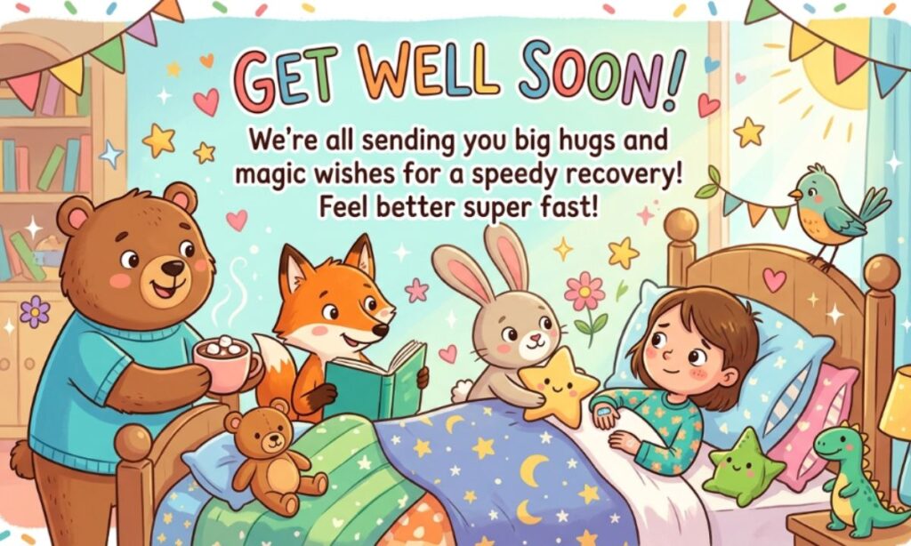 Get Well Soon Wishes for a Child