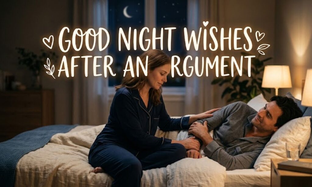 Good Night Wishes After an Argument
