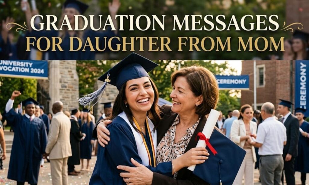 Graduation Messages for Daughter from Mom