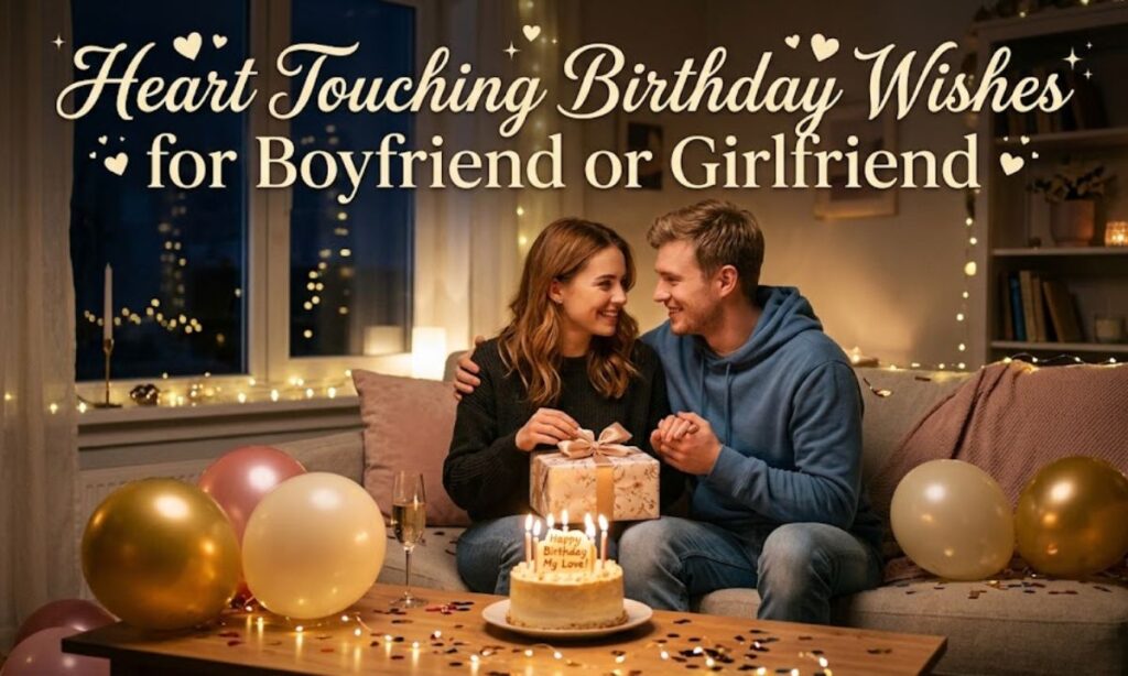 Heart Touching Birthday Wishes for Boyfriend or Girlfriend