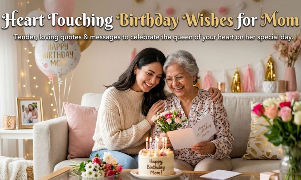 Heart Touching Birthday Wishes for Mom