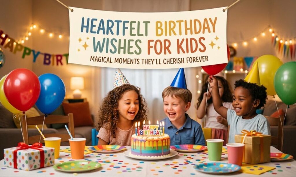 Heartfelt Birthday Wishes for Kids